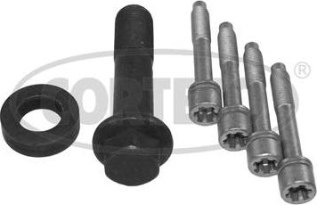 Corteco 80004884 - Set surub, disc curea-arbore cotit parts5.com