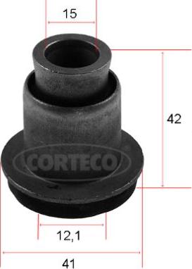 Corteco 80004766 - Suport,trapez parts5.com