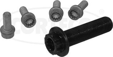 Corteco 80005273 - Set surub, disc curea-arbore cotit parts5.com