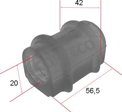 Corteco 80000514 - Bearing Bush, stabiliser parts5.com