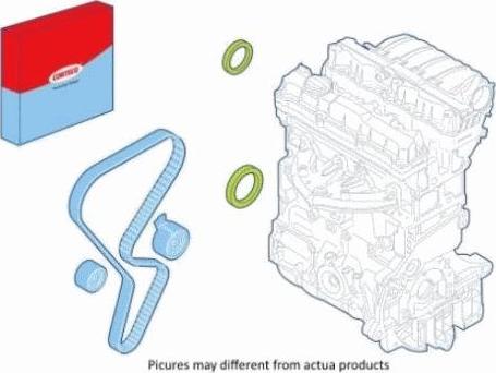 Corteco 289120 - Shaft Seal Set, engine parts5.com