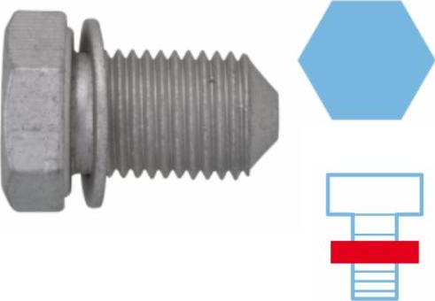 Corteco 220061H - Резьбовая пробка, масляный поддон parts5.com