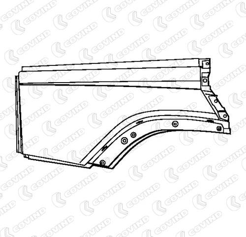 Covind 4FH/250 - Panou lateral parts5.com