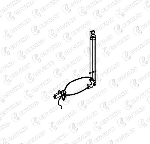 Covind 540/174 - Mecanism actionare geam parts5.com