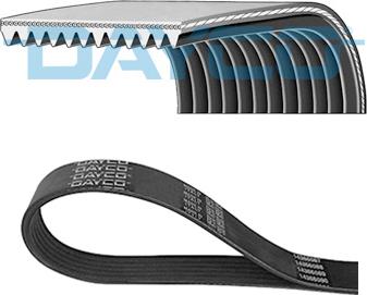 Dayco 12PK1378HD - V-Ribbed Belt parts5.com