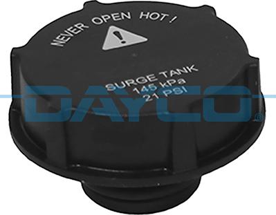 Dayco DRC045 - Крышка, резервуар охлаждающей жидкости parts5.com