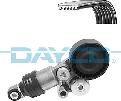 Dayco KPV495 - Set curea transmisie cu caneluri parts5.com