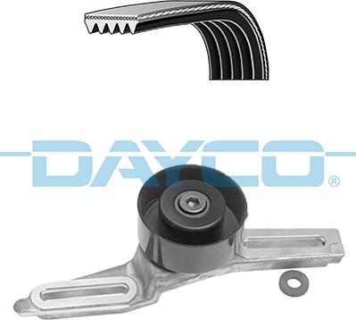 Dayco KPV685 - Комплект пистов ремък parts5.com