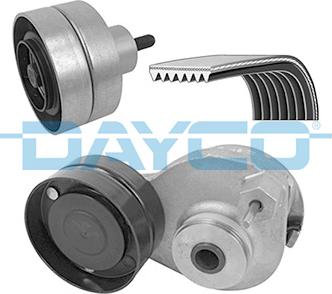 Dayco KPV023HD - Set curea transmisie cu caneluri parts5.com