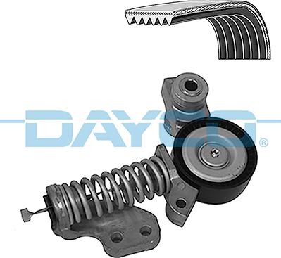 Dayco KPV1061 - V-Ribbed Belt Set parts5.com