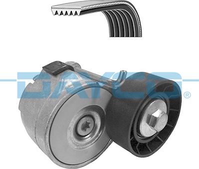 Dayco KPV110 - Set curea transmisie cu caneluri parts5.com