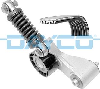 Dayco KPV187 - Komplet rebrastega jermena parts5.com