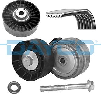 Dayco KPV134 - Soonrihmakomplekt parts5.com