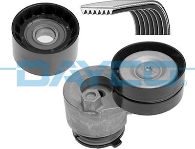 Dayco KPV174 - V-Ribbed Belt Set parts5.com