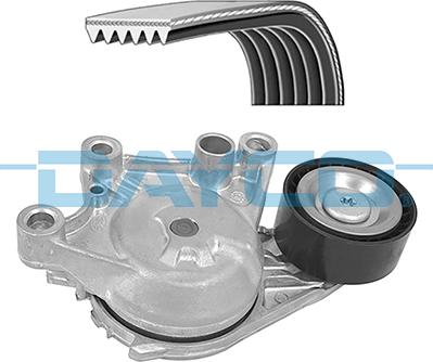 Dayco KPV336 - Garnitura klinastog rebrastog kaiša parts5.com