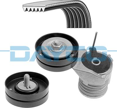 Dayco KPV330 - Set curea transmisie cu caneluri parts5.com