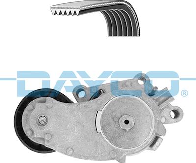 Dayco KPV333 - Set curea transmisie cu caneluri parts5.com