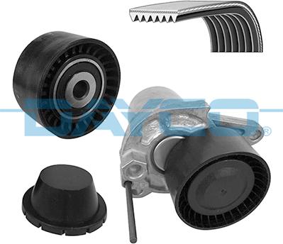 Dayco KPV244 - Поликлиновый ременный комплект parts5.com