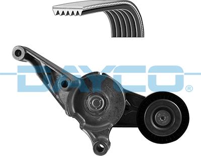 Dayco KPV250 - Keilrippenriemensatz parts5.com