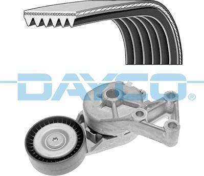 Dayco KPV269 - Set curea transmisie cu caneluri parts5.com