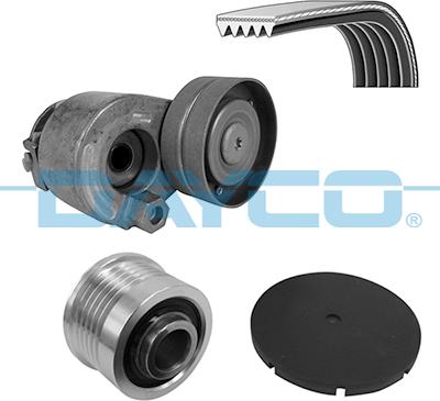 Dayco KPV215 - Keilrippenriemensatz parts5.com