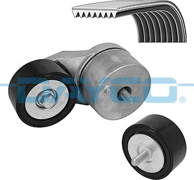 Dayco KPV236HD - Set curea transmisie cu caneluri parts5.com