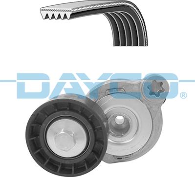 Dayco KPV279 - Juego de correas trapeciales poli V parts5.com