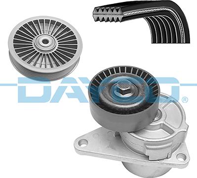 Dayco KPV712 - Set curea transmisie cu caneluri parts5.com