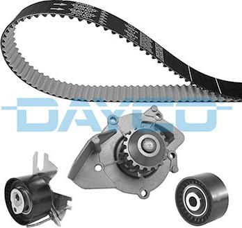 Dayco KTBWP9670 - Vízpumpa + fogasszíj készlet parts5.com