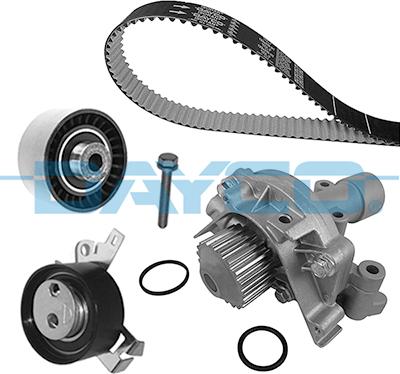 Dayco KTBWP9820 - Vesipumppu + jakohihnasarja parts5.com