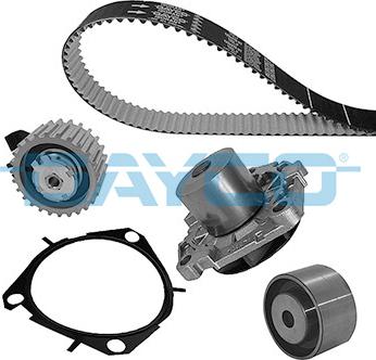 Dayco KTBWP4490 - Водна помпа+ к-кт ангренажен ремък parts5.com