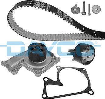 Dayco KTBWP5322 - Vízpumpa + fogasszíj készlet parts5.com