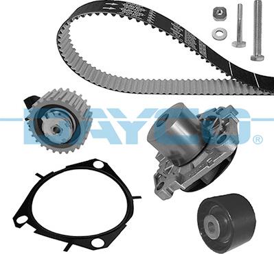 Dayco KTBWP8470 - Водна помпа+ к-кт ангренажен ремък parts5.com