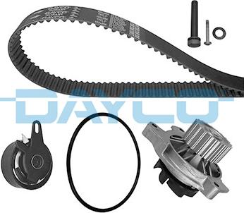 Dayco KTBWP3430 - Vízpumpa + fogasszíj készlet parts5.com