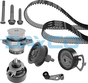 Dayco KTBWP3471 - Su pompası + Triger kayışı seti parts5.com