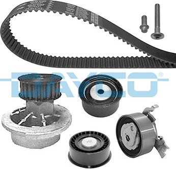 Dayco KTBWP3080 - Vízpumpa + fogasszíj készlet parts5.com