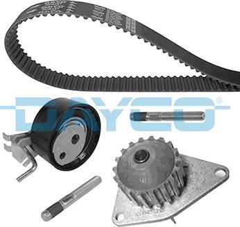 Dayco KTBWP3361 - Vesipumppu + jakohihnasarja parts5.com