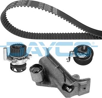 Dayco KTBWP3270 - Set pompa apa + curea dintata parts5.com