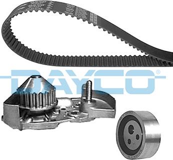 Dayco KTBWP2590 - Set pompa apa + curea dintata parts5.com