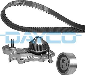 Dayco KTBWP2591 - Set pompa apa + curea dintata parts5.com