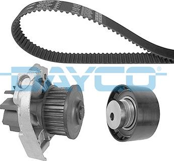 Dayco KTBWP2853 - Set pompa apa + curea dintata parts5.com