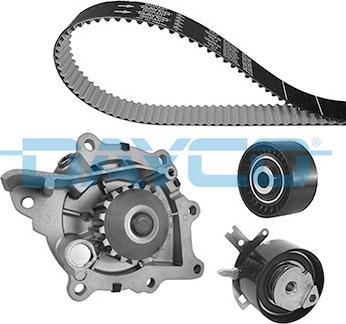 Dayco KTBWP7150 - Set pompa apa + curea dintata parts5.com