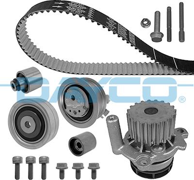 Dayco KTBWP7880 - Pompa wodna + zestaw paska rozrządu parts5.com