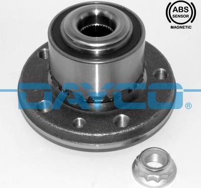 Dayco KWD1023 - Wheel hub, bearing Kit parts5.com