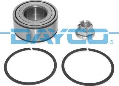 Dayco KWD1368 - Σετ ρουλεμάν τροχών parts5.com