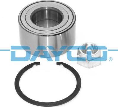 Dayco KWD1320 - Σετ ρουλεμάν τροχών parts5.com