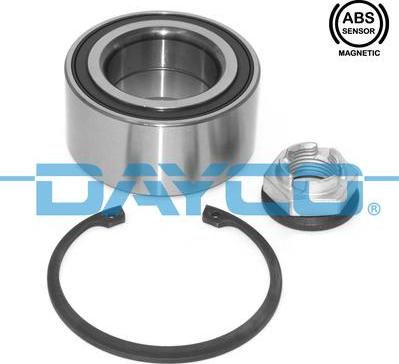 Dayco KWD1266 - Zestaw łożysk koła parts5.com