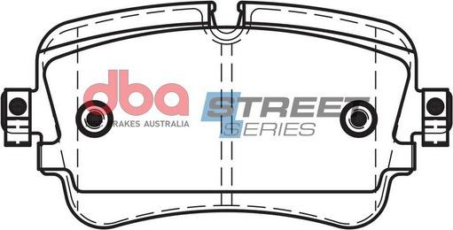 DBA Australia DB15031XP - Set placute frana de performanta parts5.com