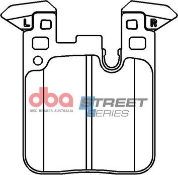 DBA Australia DB15127XP - Set placute frana de performanta parts5.com