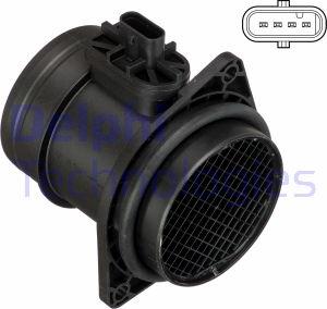 Delphi AF10418-12B1 - Air Mass Sensor parts5.com